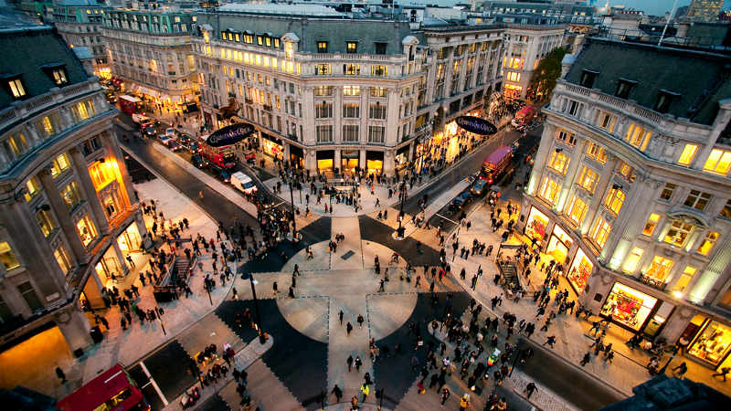 London-shopping-district